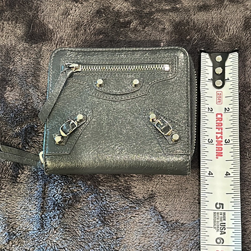 Balenciaga Classic zip-around compact wallet - Picture 12 of 13